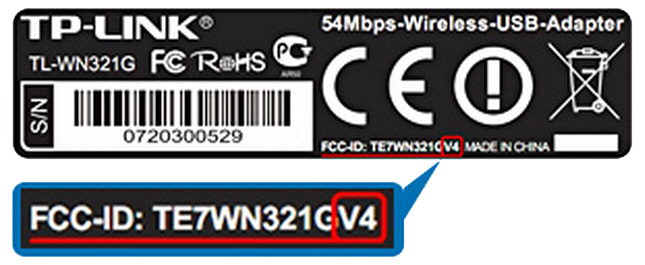 Opredelenie-revizii-programmnogo-obespecheniya-ustrojstva-na-etiketke-Wi-Fi-USB-adaptera-TL-WN823N.png