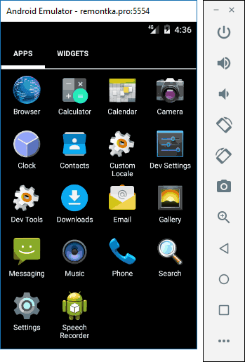Эмулятор Android в Android Studio