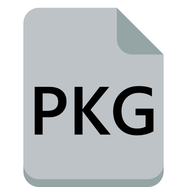 Расширение pkg